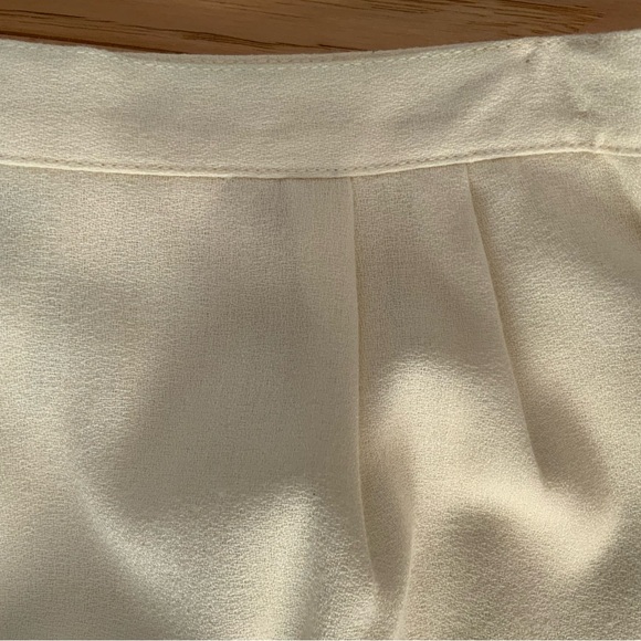 Vintage Academia Wool Blend Pencil Skirt in Cream - Picture 4 of 7